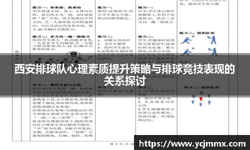 西安排球队心理素质提升策略与排球竞技表现的关系探讨